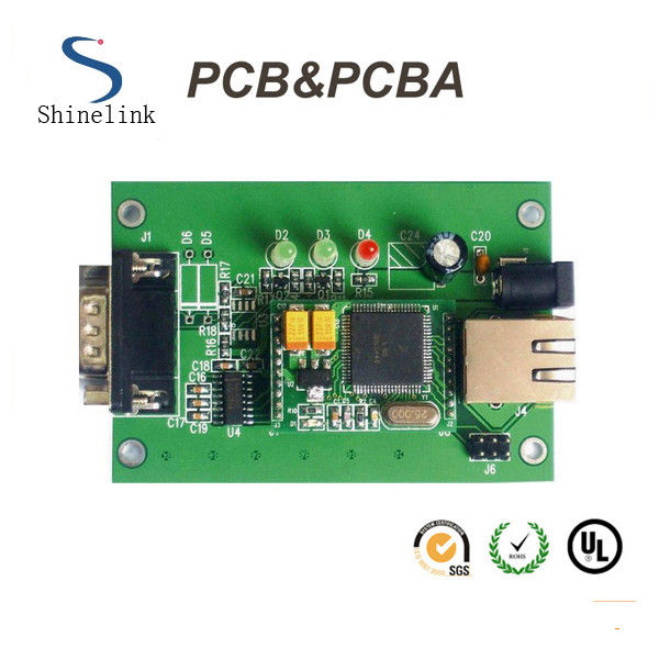 2 layers multilayer smt pcb assembly SL71204L008 0.5~3.2 mm Board Thickness